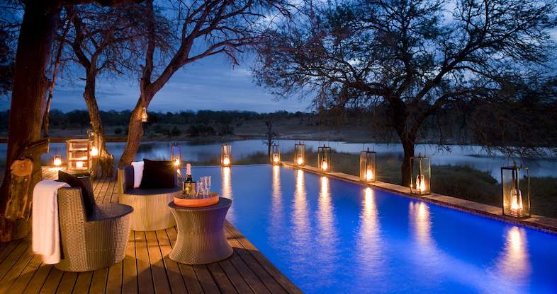 Enjoy Romantic nights at a private safari lodge.